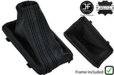 BLACK STITCH LEATHER AUTOMATIC GEAR+PLASTIC FRAME FITS AUDI A6 S6 C7 11-18