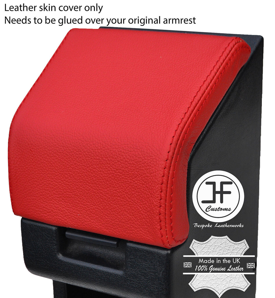RED TOP GRAIN LEATHER REAR STORAGE BOX COVER FITS TOYOTA MR2 MK1 AW11 84-90
