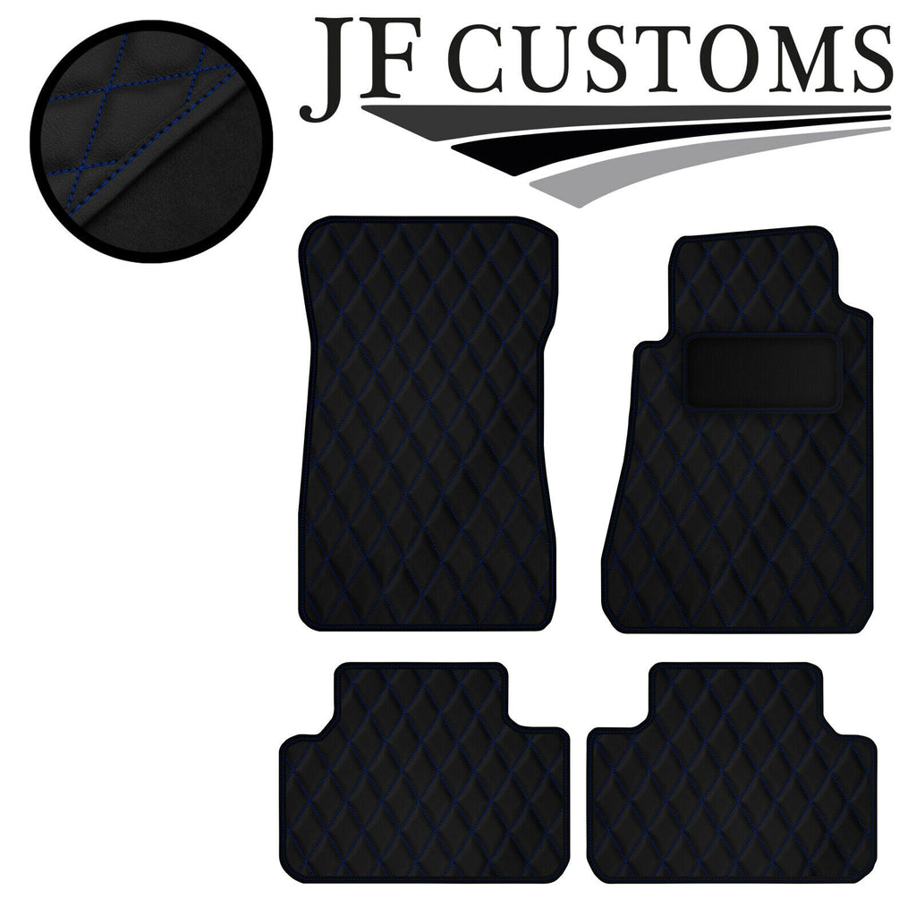 BLUE DIAMOND VINYL 4X TAILORED FLOOR CARPETS FOR MERCEDES C CLASS W202 93-00 JF1