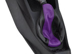 FITS CITROEN SAXO VTR / VTS black and purple LEATHER GEAR GAITER CUSTOM NEW