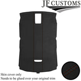 BROWN STITCH D GREY SUEDE ROOF HEADLINER COVER FOR AUDI A4 B7 04-09 SALOON