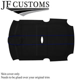BLUE STITCH SUEDE ROOF LINING HEADLINER COVER FOR BMW MINI R50 R53 01-06