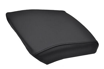 FITS NISSAN NAVARA D40 05-11 black stitch LEATHER ARMREST COVER CUSTOM NEW