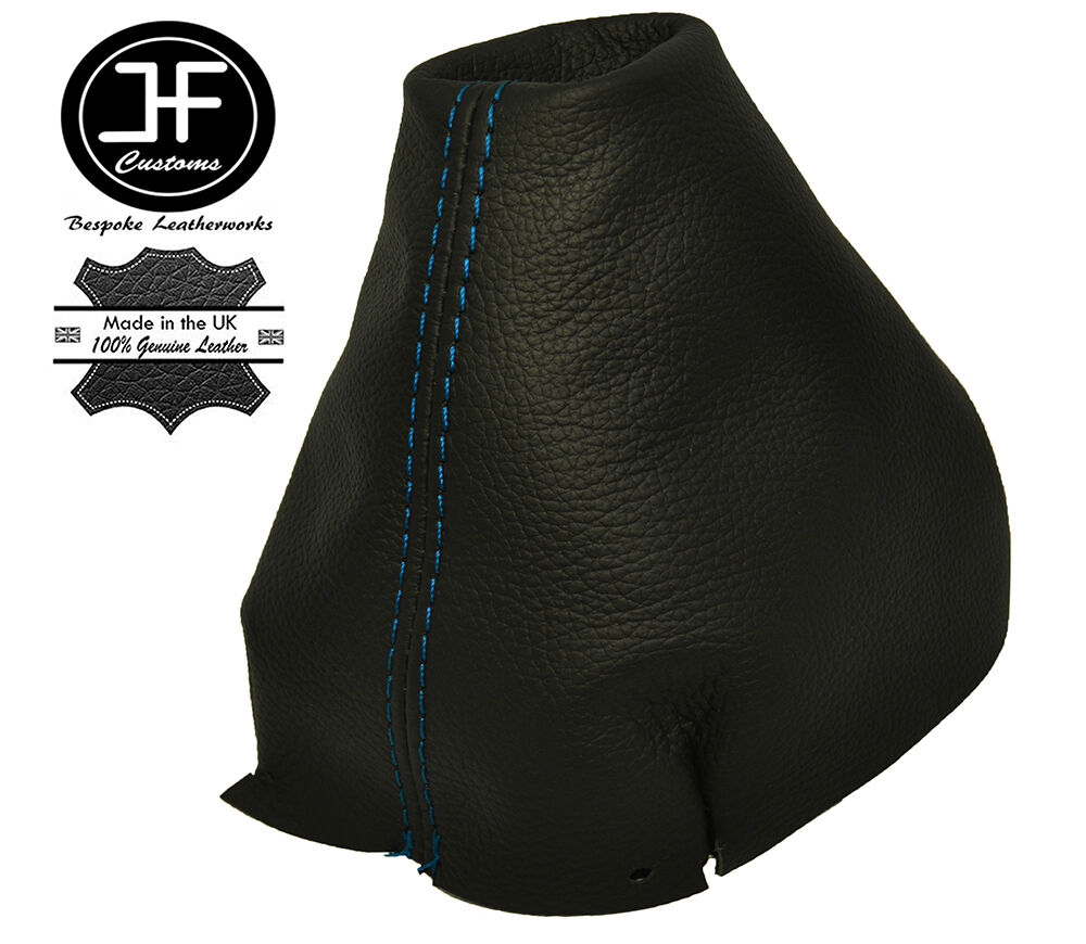 BLUE STITCHING FITS FORD CAPRI MK3 1978-1986 GEAR STICK GAITER REAL LEATHER