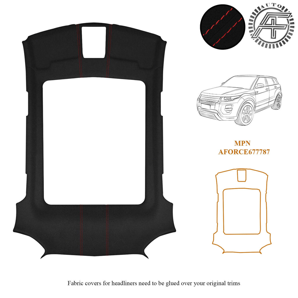 LUXE SUEDE HEADLINER SUNROOF COVER FITS RANGE ROVER L538 11-18 CUSTOM NEW