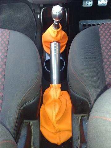 FITS FORD ESCORT MK4 MK5 MK6 MK7  GAITERS ORANGE SET NEW CUSTOM NEW MADE IN UK