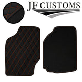 ORANGE DIAMOND VINYL 4XTAILORED FLOOR CARPET FOR MITSUBISHI CHALLENGER 96-08 JF1