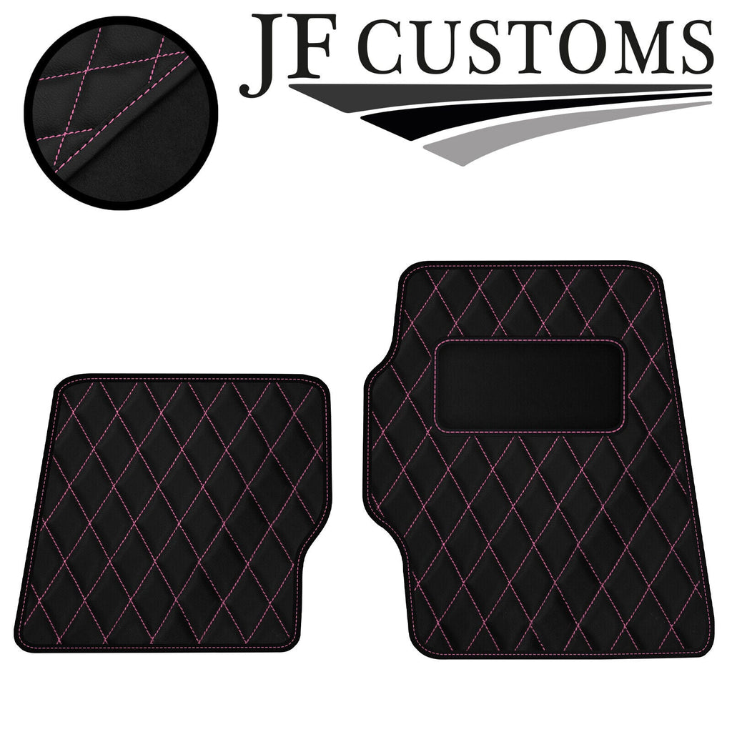 PINK DIAMOND VINYL 2X TAILORED FLOOR CARPETS FOR LOTUS ELISE S2 01-11 JF1