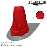 RED SUEDE FITS HONDA CIVIC TYPE R  MK8 2006 TO 2012 GEAR GAITER SHIFT BOOT