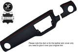 RED STITCH TWO PIECE DASH KIT LEATHER COVERS FITS VW UP SEAT MII SKODA CITIGO
