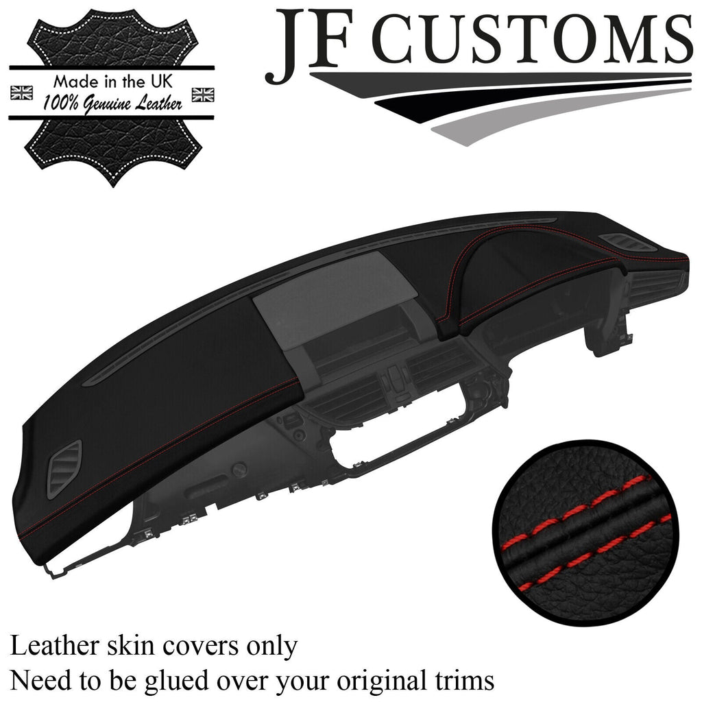 D RED STITCH LEATHER DASH DASHBOARD COVER FOR BMW Z4 E89 ROADSTER 09-16