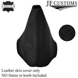 BLACK STITCH  FITS AUDI TT REAL LEATHER GEAR GAITER SHIFT BOOT 2006-2013