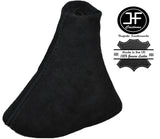 BLACK STITCHING MANUAL BLACK SUEDE GEAR GAITER FITS CITROEN C3 DS3 2010-2015
