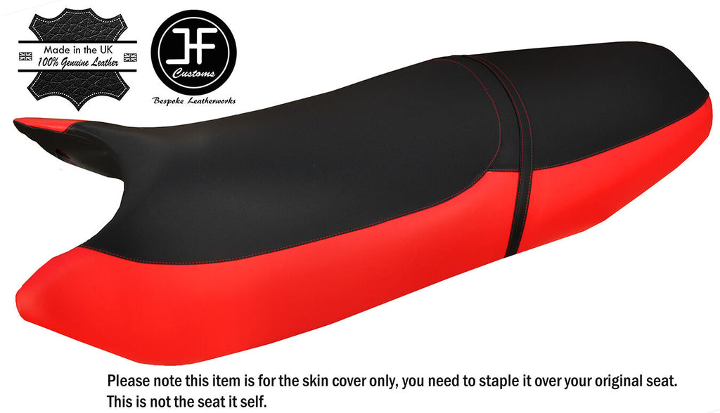 BLACK & B RED VINYL CUSTOM FITS KAWASAKI STX 1100 DI 03-04 900 02-06 SEAT COVER