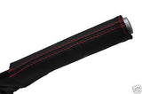 FITS CITROEN C2 HANDBRAKE GAITER COVER ONLY RED STITCHING CUSTOM NEW MADE IN UK
