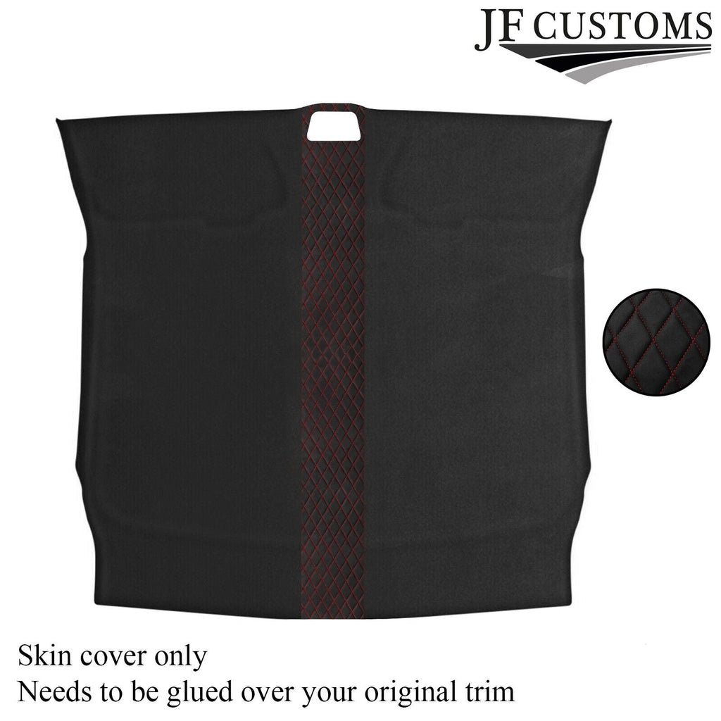 DSG2 D RED STITCH D GREY LUXE SUEDE HEADLINER COVER FOR PORSCHE CAYMAN 987 05-12