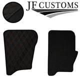 TAN DIAMOND VINYL 4X TAILORED FLOOR CARPETS FOR RANGE ROVER SPORT 05-09 JF1