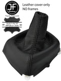 BLACK STITCH TOP GRAIN LEATHER MANUAL GEAR GAITER FITS MITSUBISHI COLT 95-03