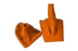 FITS BMW Z4 E85 E86 GEAR + HANDBRAKE GAITER BOOT orange CUSTOM NEW MADE IN UK