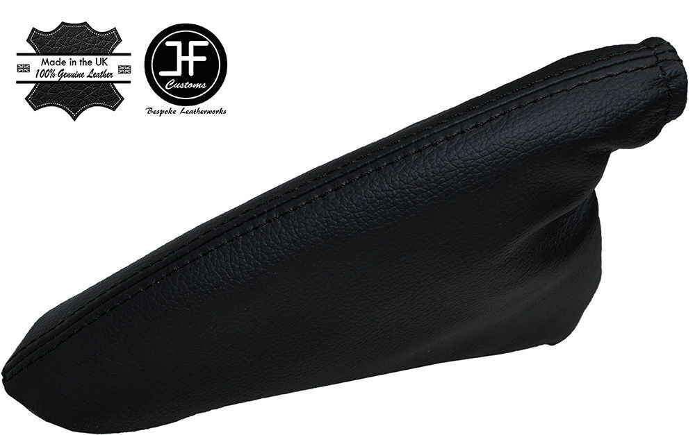 BLACK STITCHING LEATHER HANDBRAKE GAITER FOR TOYOTA SUPRA mk4 1993-2002
