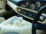 FITS TVR CHIMERA MAGNOLIA LEATHER GEAR AND HANDBRAKE GAITER CUSTOM NEW