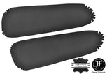 CARBON FIBER VINYL 2X FRONT DOOR ARMREST PAD  COVERS FITS BMW E46 CONVERTIBLE