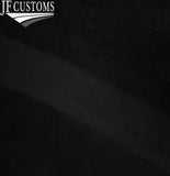 BLACK STITCH SUEDE GEAR + FRAME & SLIM HANDBRAKE COVER FOR FIAT 500 2007-2015