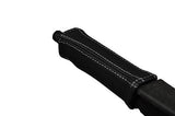 grey stitch FITS AUDI 80 90 QUATTRO 87-94 HANDBRAKE HANDLE LEATHER COVER ONLY
