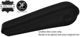 BLACK & BLACK 1X DRIVER SEAT ARMREST LEATHER COVER FITS MERCEDES SPRINTER 06-18