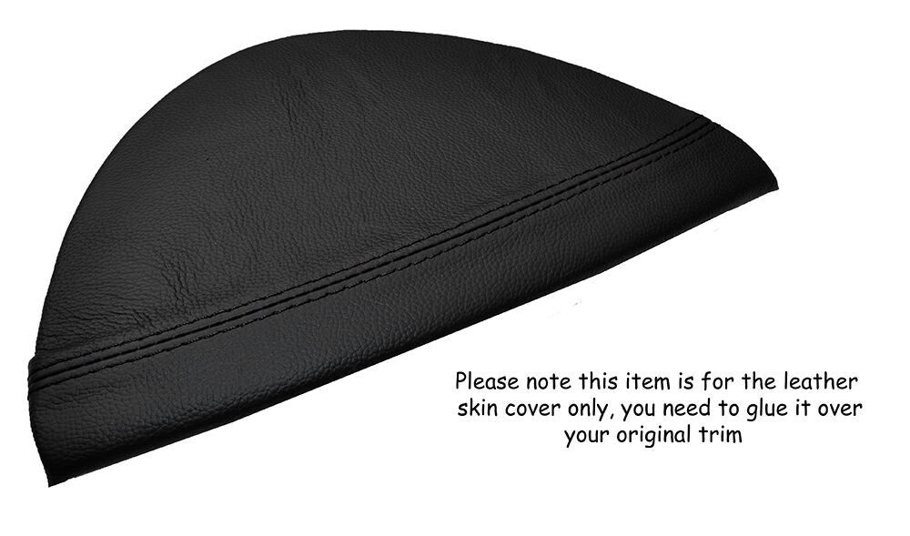 BLACK STITCH TOP SPEEDO TRIM SKIN COVER FITS HONDA CIVIC&CIVIC TYPE R 06-12