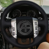 FITS LAND ROVER FREELAND 2 LEATHER STEERING WHEEL COVER CUSTOM NEW MADE IN UK