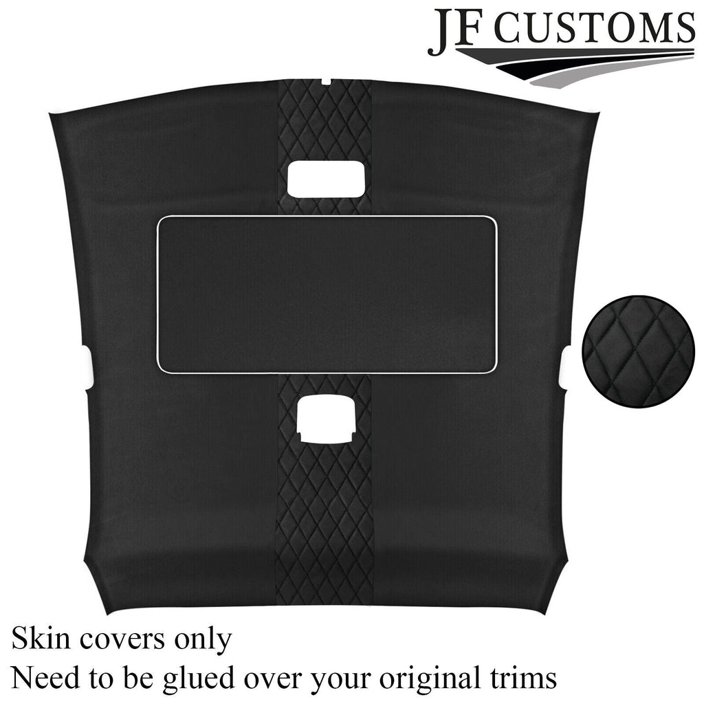 DSG2 BLACK STIT. D GREY SUEDE SUNROOF HEADLINER COVER FOR LEXUS IS200 XE10 98-05