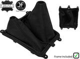 BLACK STITCH LEATHER MANUAL GEAR&HI LOW GAITER 4X4 +FRAME FOR MAZDA BT-50 06-11