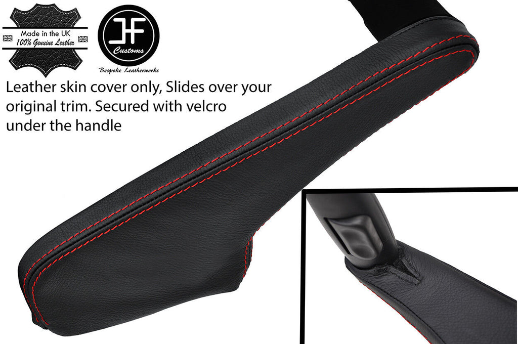 RED STITCH LEATHER HANDBRAKE FOR MINI COUNTRYMAN PACEMAN R60 R61 2010-2016