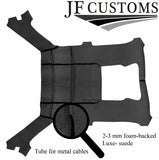 TRI STITCH SUN ROOF ROOF HEADLINING L GREY LUXE SUEDE COVER FOR BMW E30 COUPE