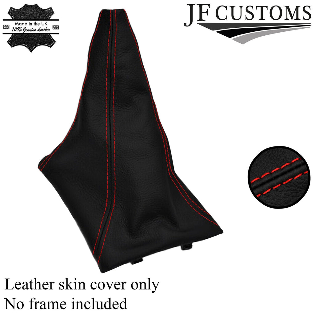 FITS DODGE RAM 03-09 SHIFT BOOT LEATHER RED STITCH CUSTOM NEW MADE IN UK