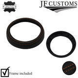 TAN STITCH LEATHER GEAR SURROUND COVER + FRAME FOR BMW MINI R50 R52 R53 01-06