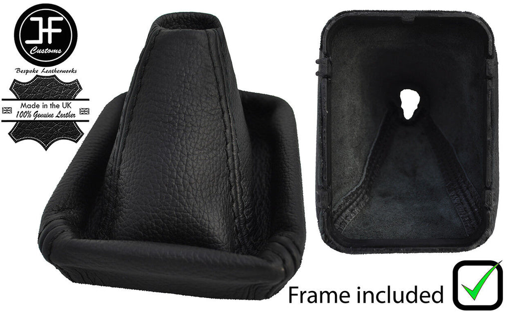 BLACK STITCH LEATHER MANUAL GEAR WITH PLASTIC FRAME FOR MERCEDES SLK R170 96-04