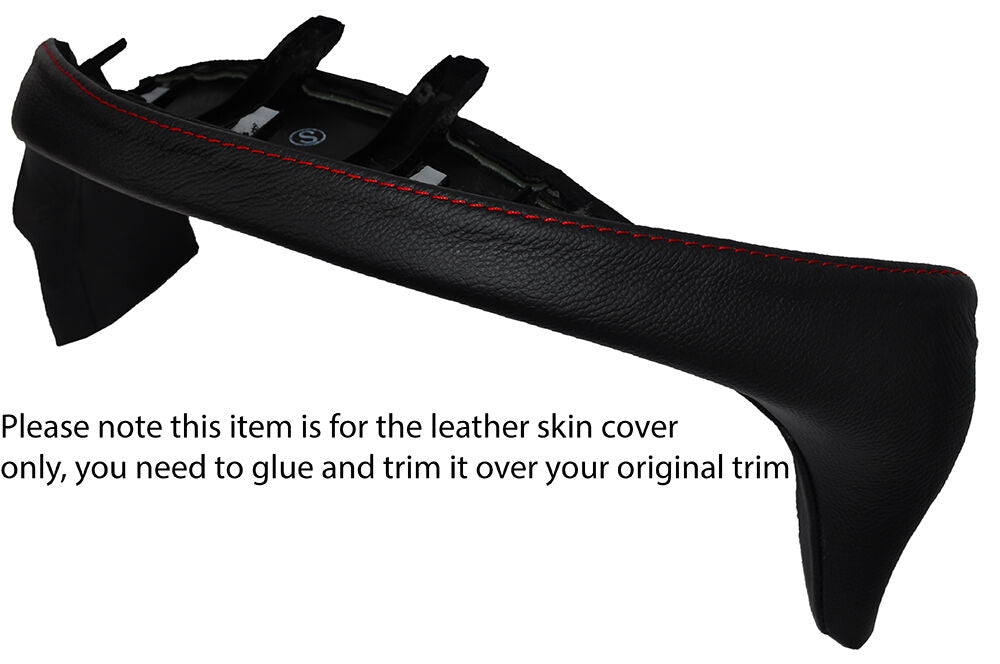 RED STITCH SPEEDO SURROUND LEATHER SKIN COVER FITS LEXUS GS 450H 2012-2015