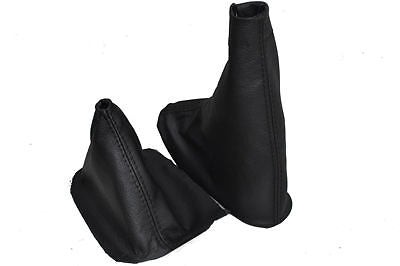 92-98 FITS DODGE VIPER SHIFT+ E BRAKE BOOT BLACK STITCH CUSTOM NEW MADE IN UK