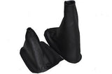 92-98 FITS DODGE VIPER SHIFT+ E BRAKE BOOT BLACK STITCH CUSTOM NEW MADE IN UK