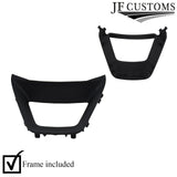 YELLOW LEATHER FLAT BOTTOM STEERING TRIM + COVER FOR SEAT IBIZA 6F KJ FR 16-21