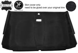 BLACK STICH FRONT ROOF HEADLINING LUXE SUEDE COVER FOR DEFENDER 110 SW