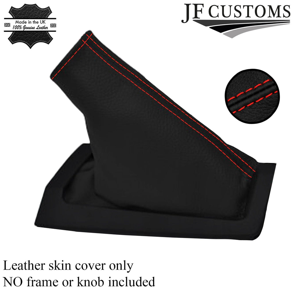 FITS VOLVO XC70 XC 70 HANDBRAKE GAITER LEATHER red st CUSTOM NEW MADE IN UK