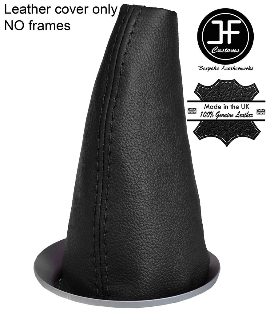 BLACK TOP GRAIN REAL LEATHER MANUAL GEAR GAITER FOR BMW MINI COOPER R55 R56 R57