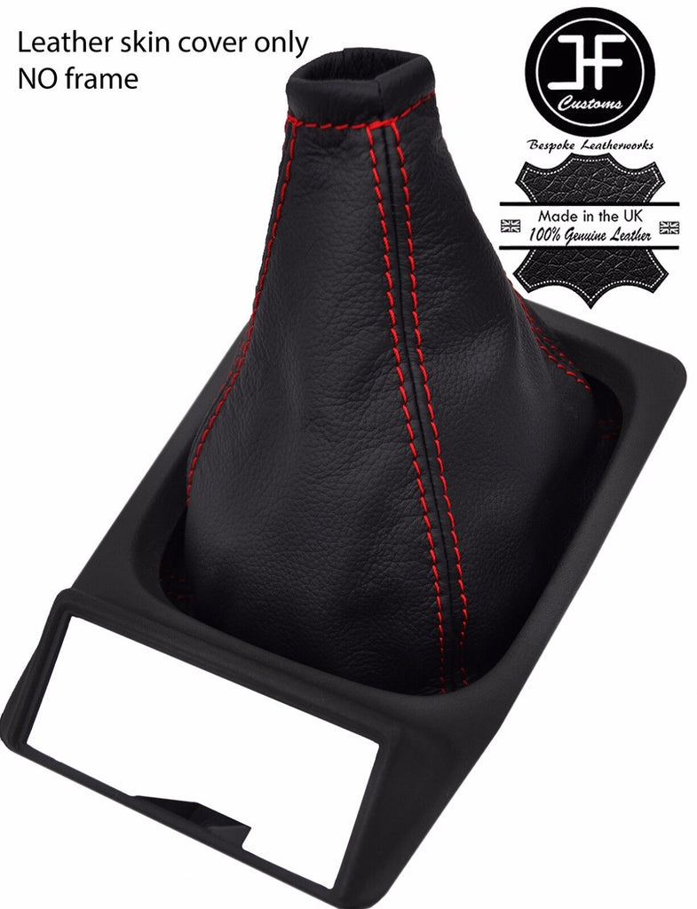 RED STITCH TOP GRAIN LTHR GEAR GAITER FOR FORD SIERRA RS COSWORTH 4X4 87-93