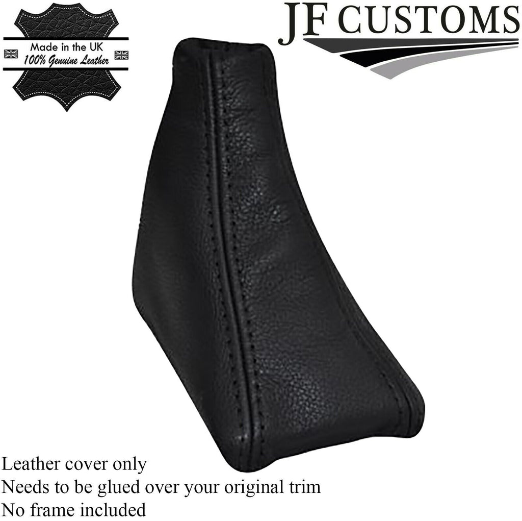 BLACK STITCH FITS VW TOURAN CADDY DSG AUTOMATIC LEATHER GEAR GAITER CUSTOM NEW