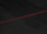 RED  STITCH ROOF LINING HEADLINING LUXE SUEDE COVER FOR BMW E46 99-05 SALOON