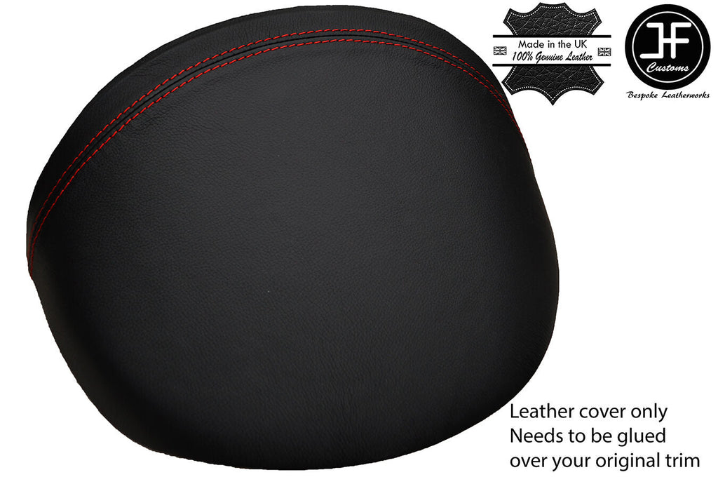RED STITCH LEATHER DASH COWL HOOD COVER FITS MG MGF MG TF 1995-2005 STYLE 2