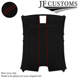 RED STITCH SUEDE ROOF HEADLINER COVER FOR BMW F30 11-19 SALOON 5DR CUSTOM NEW